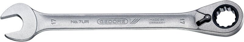 GEDORE Maulschlüssel mit Ringratsche 7 UR 12 2297299