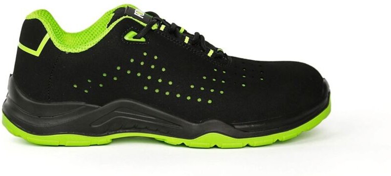 Foxcot Firefly S1P SR Sicherheitsschuhe - 43 EU - Nero/Verde