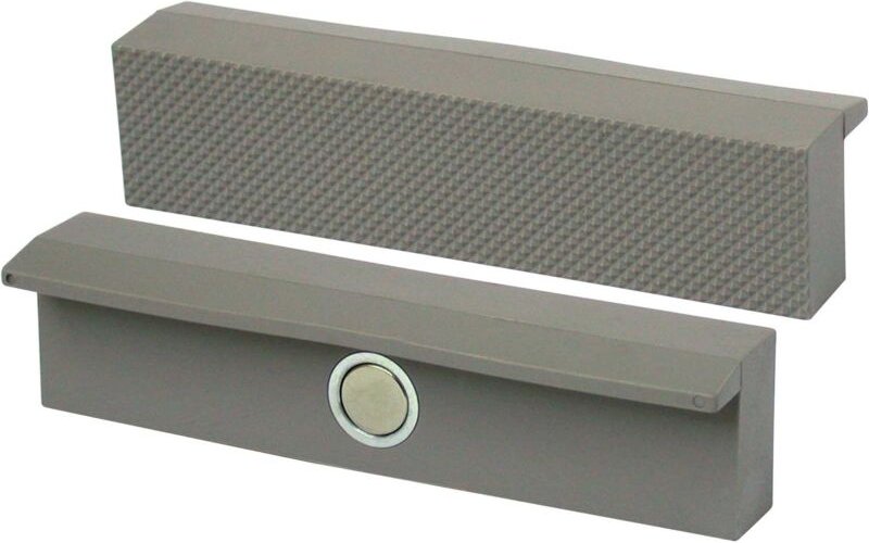 Schraubstockbacken Typ pr Polyurethan Riffel für Schraubstock 140 mm breit - Heuer