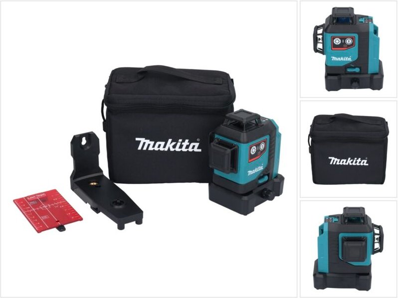 Makita - Werkzeug - Akku-Multilinienlaser rot 12V, ohne Akku und Ladegerät SK700D