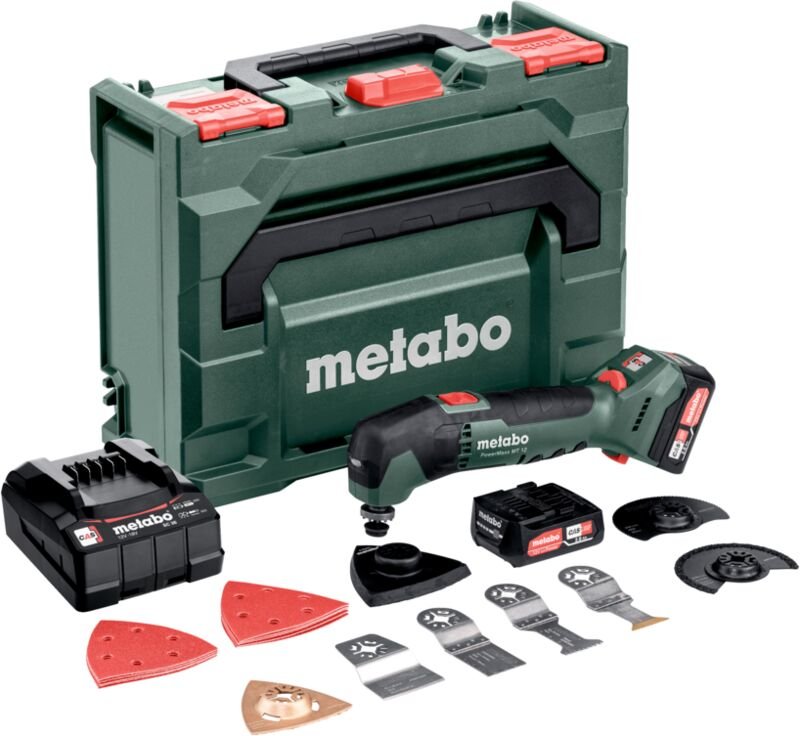 Metabo - Akku-Multitool PowerMaxx mt 12, 2x 2,0 Ah und Ladegerät in x 145