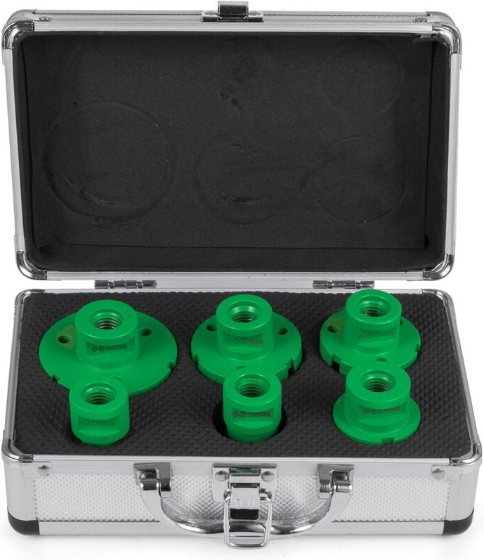 Diamant Lochsäge 20, 35, 38, 43, 50, 60 mm, Fliesenbohrer Lochsäge M14 Gewinde, Diamantbohrer 60 mm Bohrerlänge, Glasboh...