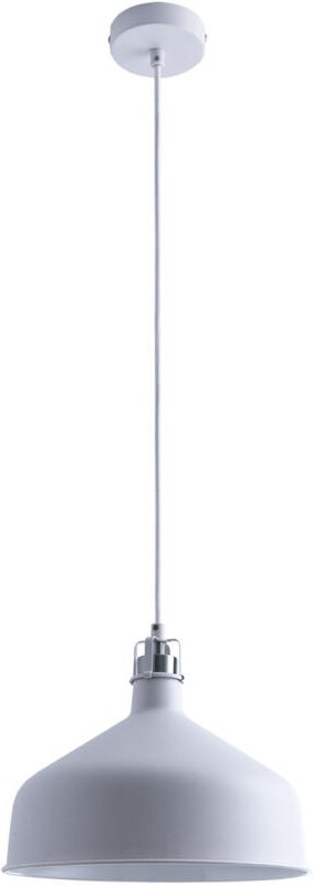 Pendelleuchte Küchenlampe Hängend Hängelampe Esszimmer Esstischlampe Industrial ohne Leuchtmittel, Weiß-Metall-gebürstet...