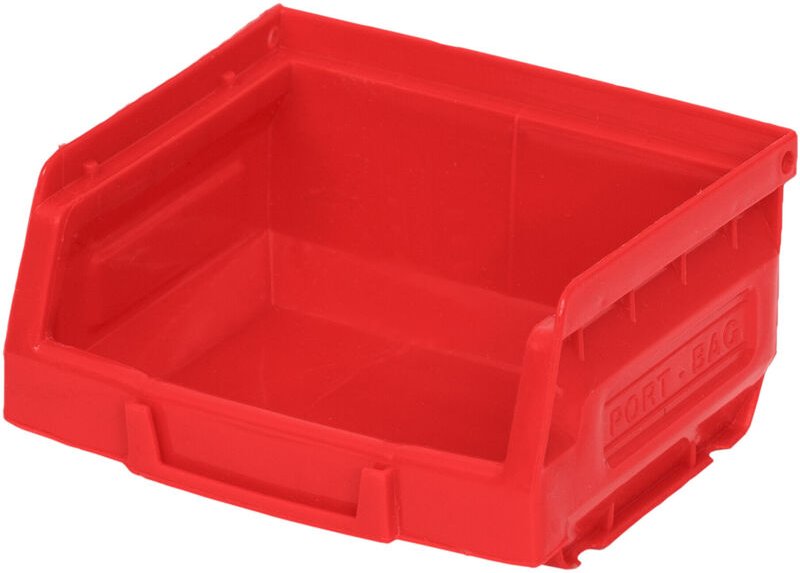 Sichtlagerkasten rot 100x165x82mm - Stier