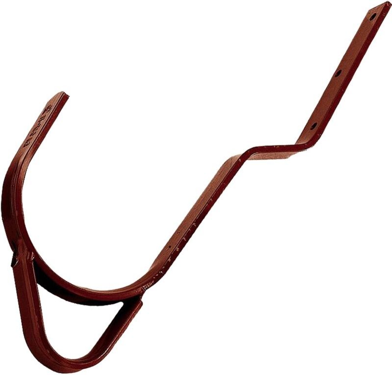 Günzburger Steigtechnik Dachhaken für Pfannen- und Falzziegel rotbraun pulverbeschichtet - 011208