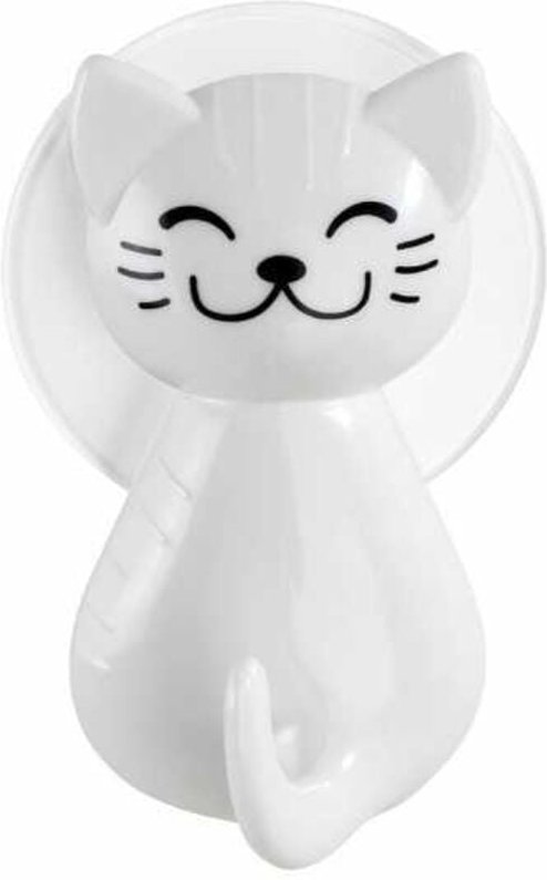 Wenko Saughaken Katze weiß Haken