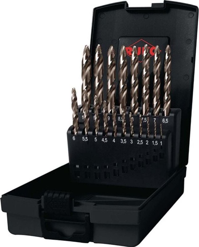 Ruko - Spiralbohrersatz din 338 ultimatecut fs D.1-10x0,5mm HSS-Co5 Gold