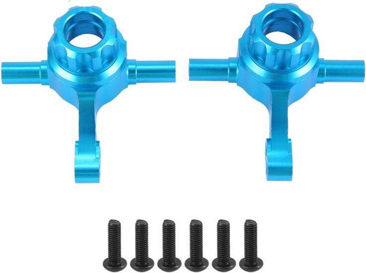 2 StüCk Metall Vorderer Aufrechter Achs Schenkel für TT02 TT-02 1/10 rc Auto Upgrade Teile