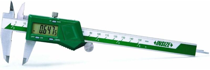 Insize Digitaler Messschieber aus Edelstahl 0-200 mm