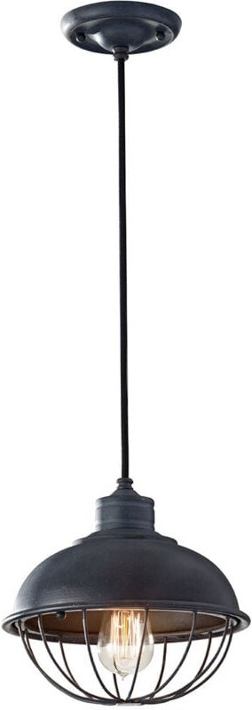 Deckenlampe Pendelleuchte Hängelampe Stahl Esszimmerlampe d 25,4 cm Eisen