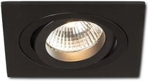 Einbauleuchte pasadena GU10 sq i schwarz 230V GU10 50W