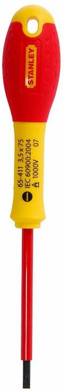 Schraubendreher für Elektriker, isoliert 1000 v 3,5x75 mm fatmax - 0-65-411