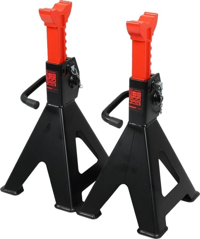 KS Tools performance Stahl-Unterstellbock mit Schnellverstellung, 12000 kg, paarweise