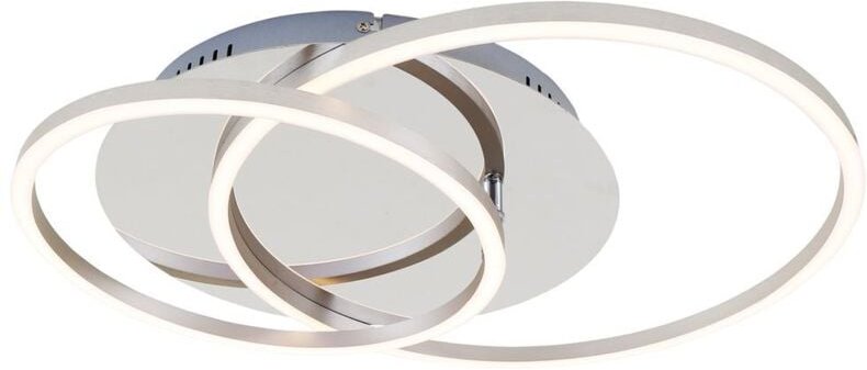 Thumbnail - Briloner - led Deckenleuchte Deckenlampe dimmbar Chrom-Alu 3000K ø 30cm 40 w