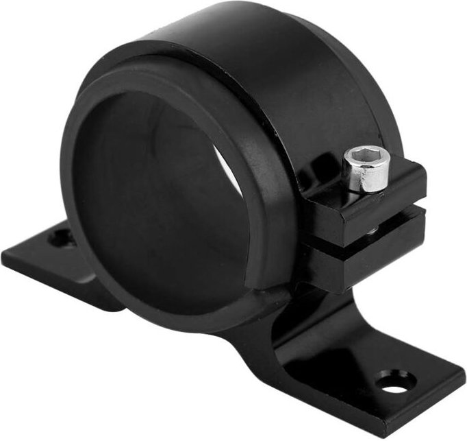 Ej.life - Kraftstoffpumpenhalterung, Yctze Aluminiumlegierung 50mm Kfz-Kraftstoffpumpenhalterung Einzelfilter-Klemmhalte...