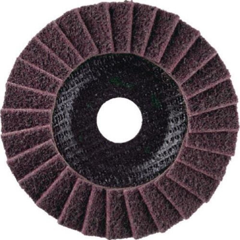 Promat - Fächerscheibe Vlies ø 125 mm Körnung 240 Edelstahl, Stahl Ausführung fei