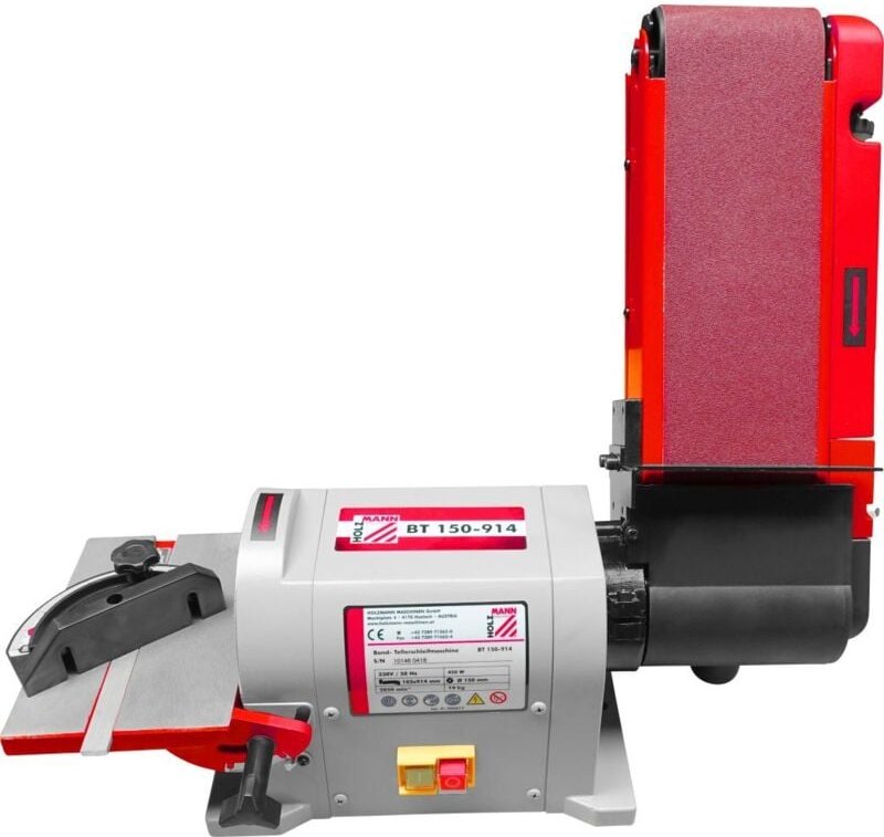 Holzmann - Maschinen BT150-914230V Band- und Tellerschleifer 450 w 15 cm