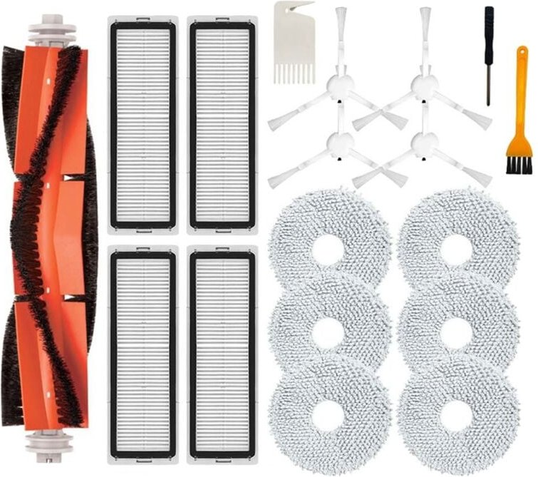 Hauptseitenbürste Hepa-Filter Mopptuchteile