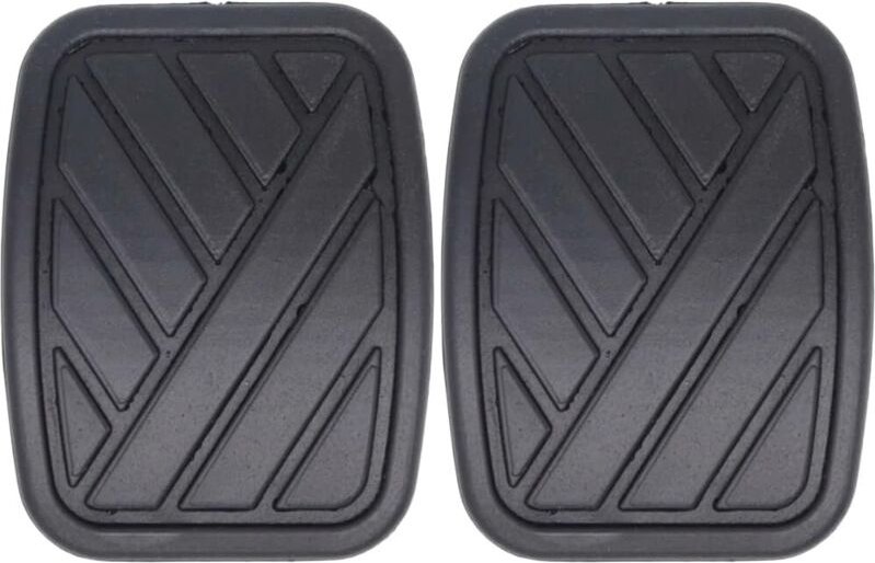 Anwendbare Bremskupplungspedalauflagen für Suzuki Samurai Santana, Auto-Gummipedalabdeckung, 2-teilige Ersatzteile 49751...