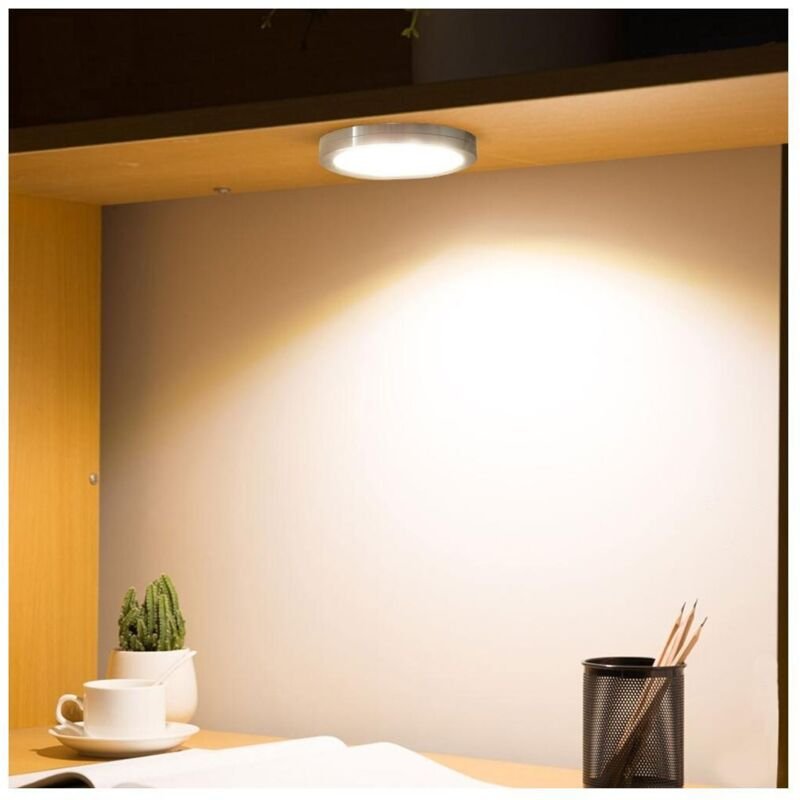 Thumbnail - LED-Licht 3W 12V dc Selbstklebend mit Schnellanschluss 2700K Warmweiß