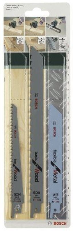 Säbelsägeblatt-Set, s 922 ef, s 644 d, s 1111 k - Bosch