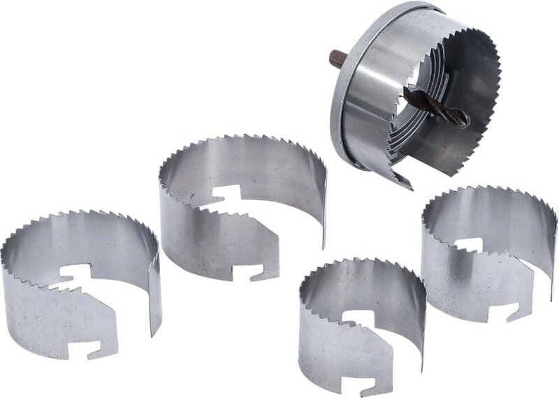 Lochsägen-Satz ø 60 - 95 mm Tiefe 35 mm 5-tlg.