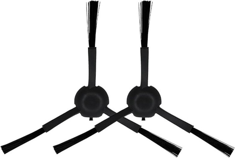 Ersatzzubehör für Xiaomi Mijia Dreame D9 / L10 Pro schwarze Seitenbürste (Paar)