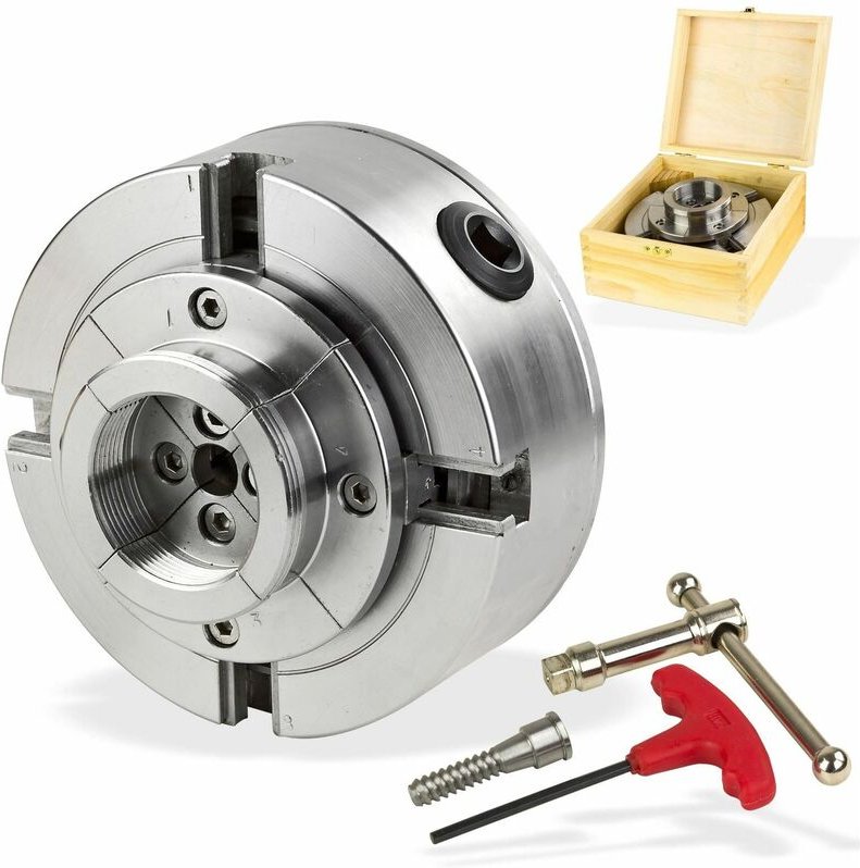 Thumbnail - Dema - Backenfutter bfs M33 Drehmaschine Drehbank Drechselmaschine Drechselbank