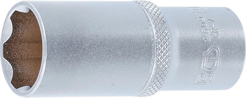 Bgs Technic - Steckschlüssel-Einsatz Super Lock, tief Antrieb Innenvierkant 10 mm (3/8') sw 19 mm