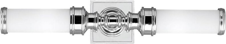 Payne Ornate - 2 Licht Innenwandleuchte Chrom poliert IP44, G9 - Elstead