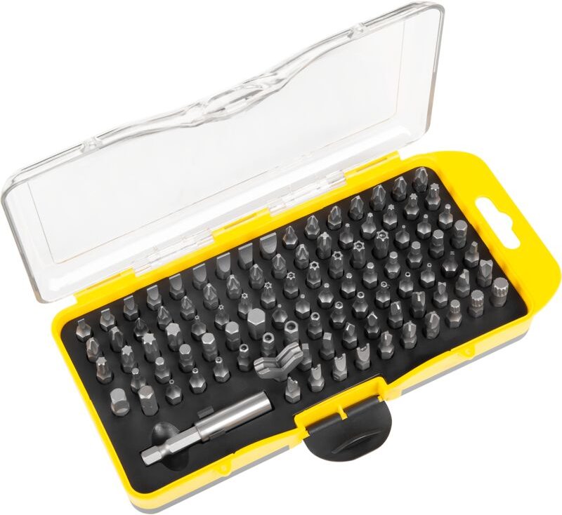 Rebel 100-Bit magnetischer Bithalter aus Chrom-Vanadium-Stahl-Set