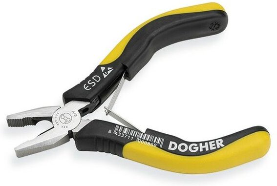 Mini-Zange, universal, ESD (125 mm) DOGHER 237-125