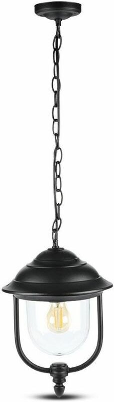 No Brand - v-tac LED-Laterne, E27-Lampenfassung (max. 60 w), Schwarz, L890 mm, IP44