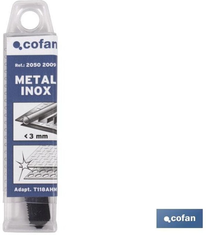 Stichsäge (1 Einheit) T118ahm 60x11 Metall/Edelstahl.