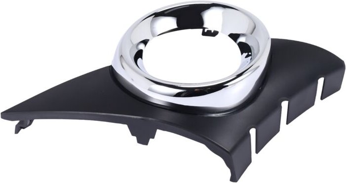 Tlily - Auto Vorne Links Nebelscheinwerfer Abdeckung Chrom Rahmen Grill Autozubehör für 207 Sport 2006-2009