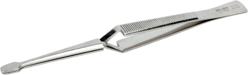 Bahco - Allzweck-Kreuzpinzette mit polierter und vernickelter Oberfläche, 155 mm