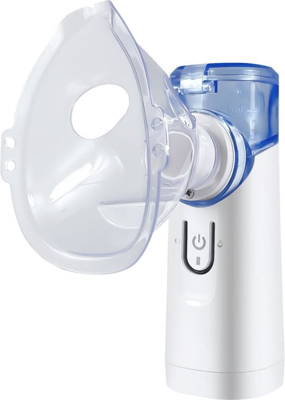 Tragbarer Inhalator für Kinder und Erwachsene Elektrisches Inhalationsgerät mit Niedrigem Geräuschpegel, Inklusive Munds...