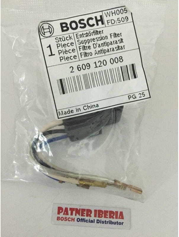 Original Ersatzteil BOSCH 2609120008 Antiparasitenfilter