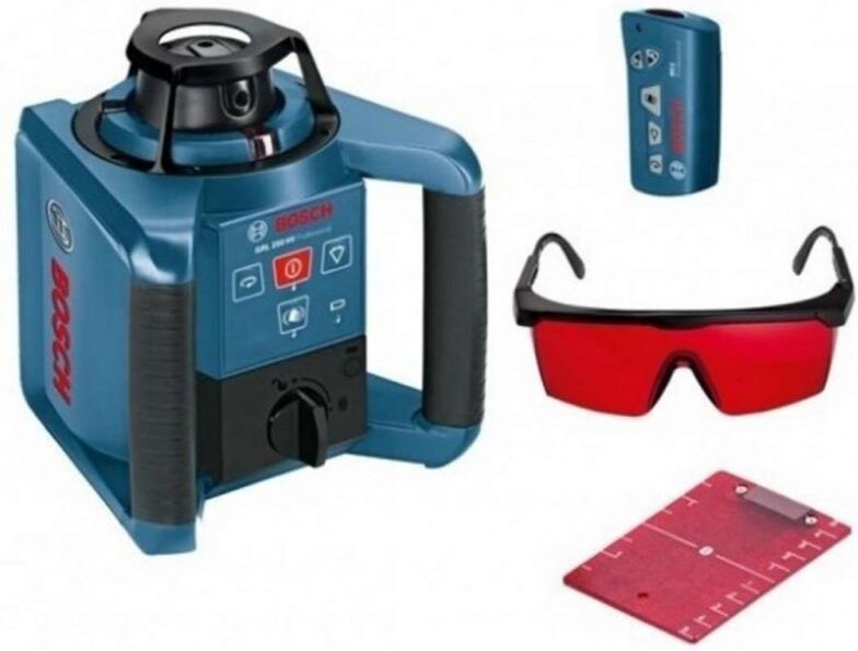 Bosch - Professional Rotationslaser grl 250 hv, Zubehör, Fernbedienung, Transportkoffer