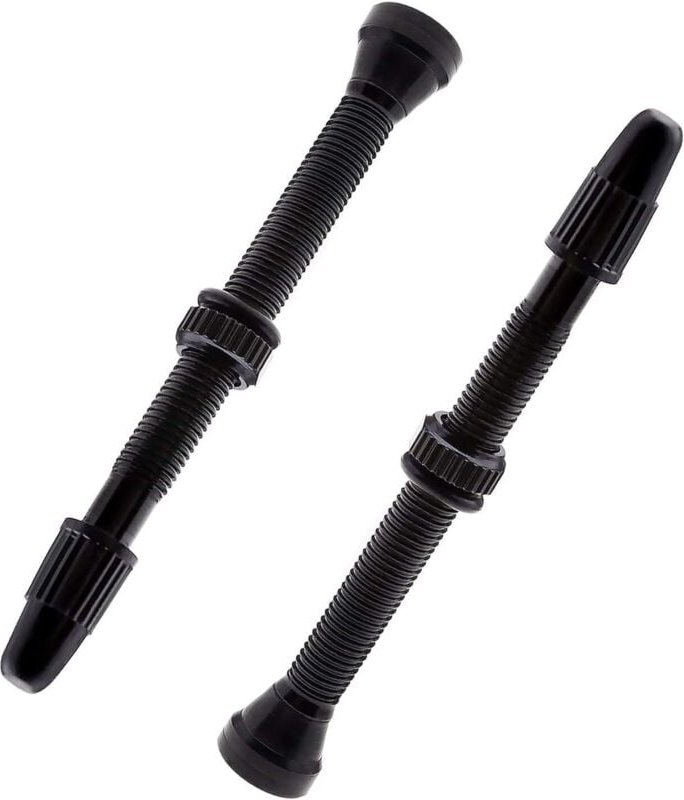 Sollbry - 2X 60mm Fahrrad Tubeless Ventile Aluminiumlegierung Ersatz für mtb