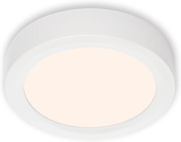 Briloner - led Aufbauleuchte Aufbaulampe IP20 12 w weiß Metall-Kunststoff ø 17 cm