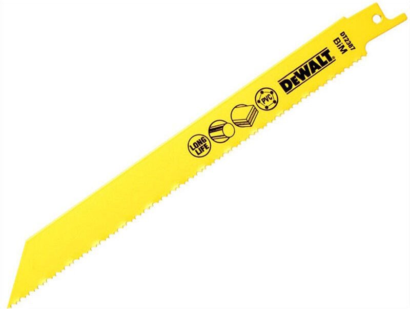 DEWALT Schablonenklinge 203x1,8-2,5mm /5 Stück