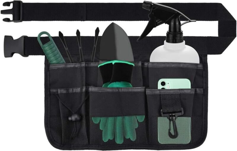 Werkzeugtasche für Elektriker mit verstellbarem Gürtel, multifunktionale Werkzeugtasche für Elektriker, Schreiner, Handw...