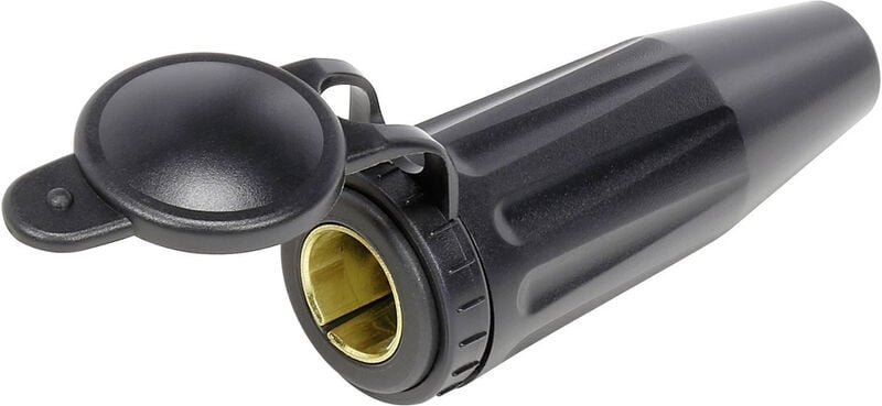 Tru Components - Kfz-Buchse mit Schutzkappe Belastbarkeit Strom max.=20 a