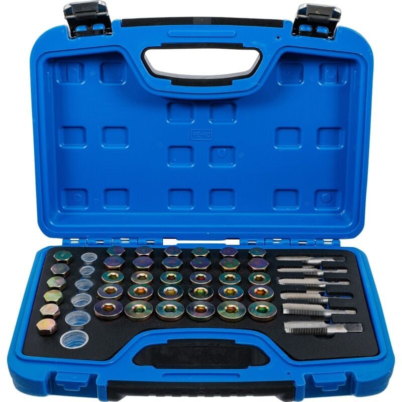 Bgs Technic - Reparatursatz für Öl-Ablass-Gewinde 114-tlg.