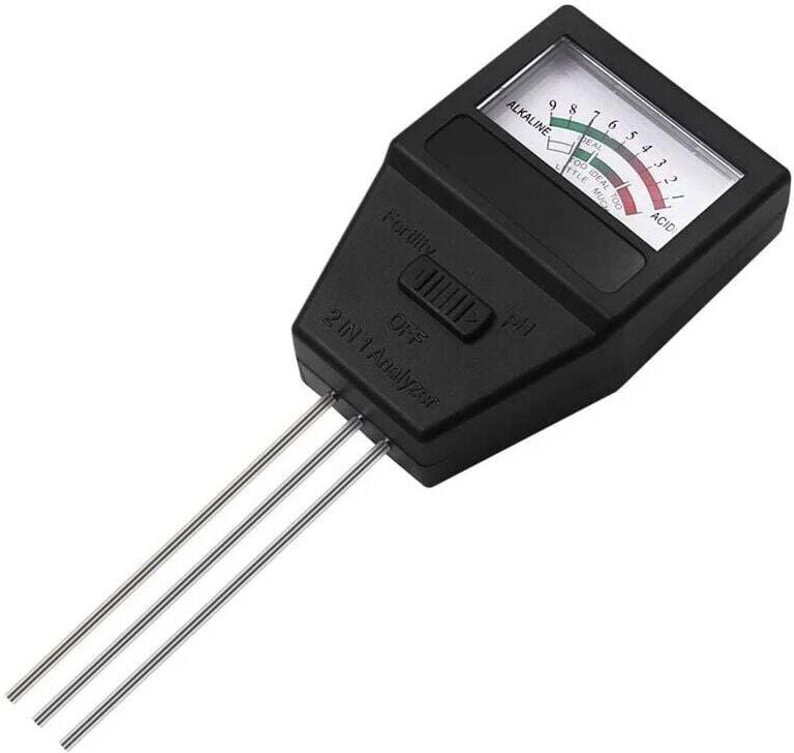 Aiperq - Bodenfruchtbarkeitsdetektor, für Stickstoff-, Phosphor- und Kaliumanalysator, Boden-PH- und EC-Tester, Bodensäu...