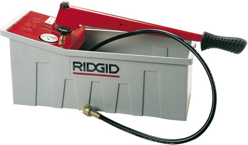 Ridgid - Druckprüfpumpe 1450 maximaler Betriebsdruck 50 bar