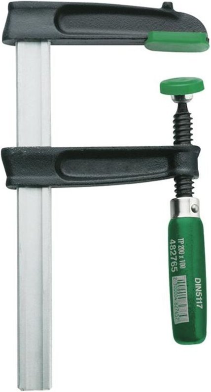 Thumbnail - Schraubzwinge Temperguss 400x175mm din Fortis