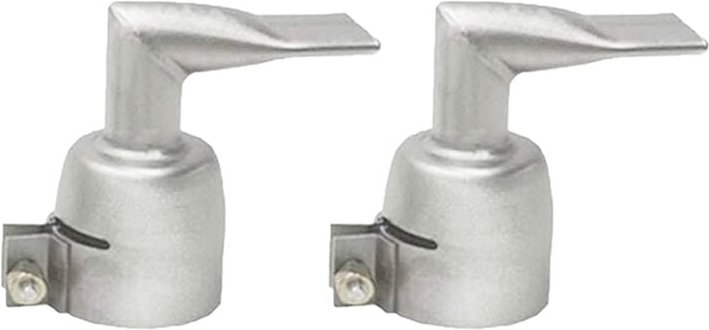 90-Grad-FlachschweißDüSe, HeißLuftdüSe, SchweißGeräT-AuslasszubehöR, Runde SchweißDüSe Aus Edelstahl