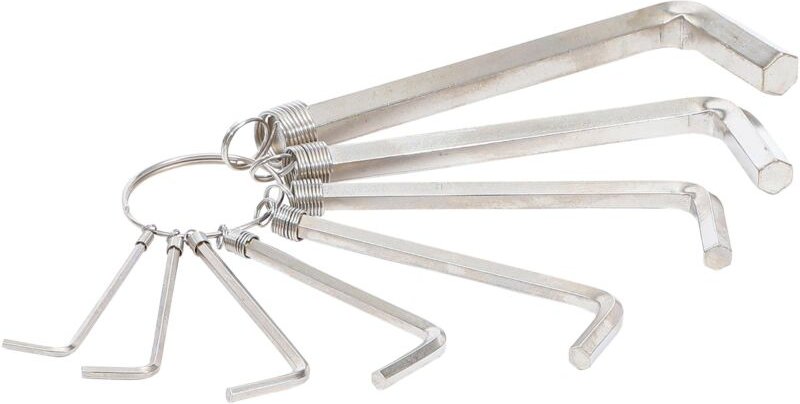 Winkelschlüssel-Satz Innensechskant 2 - 10 mm 8-tlg.